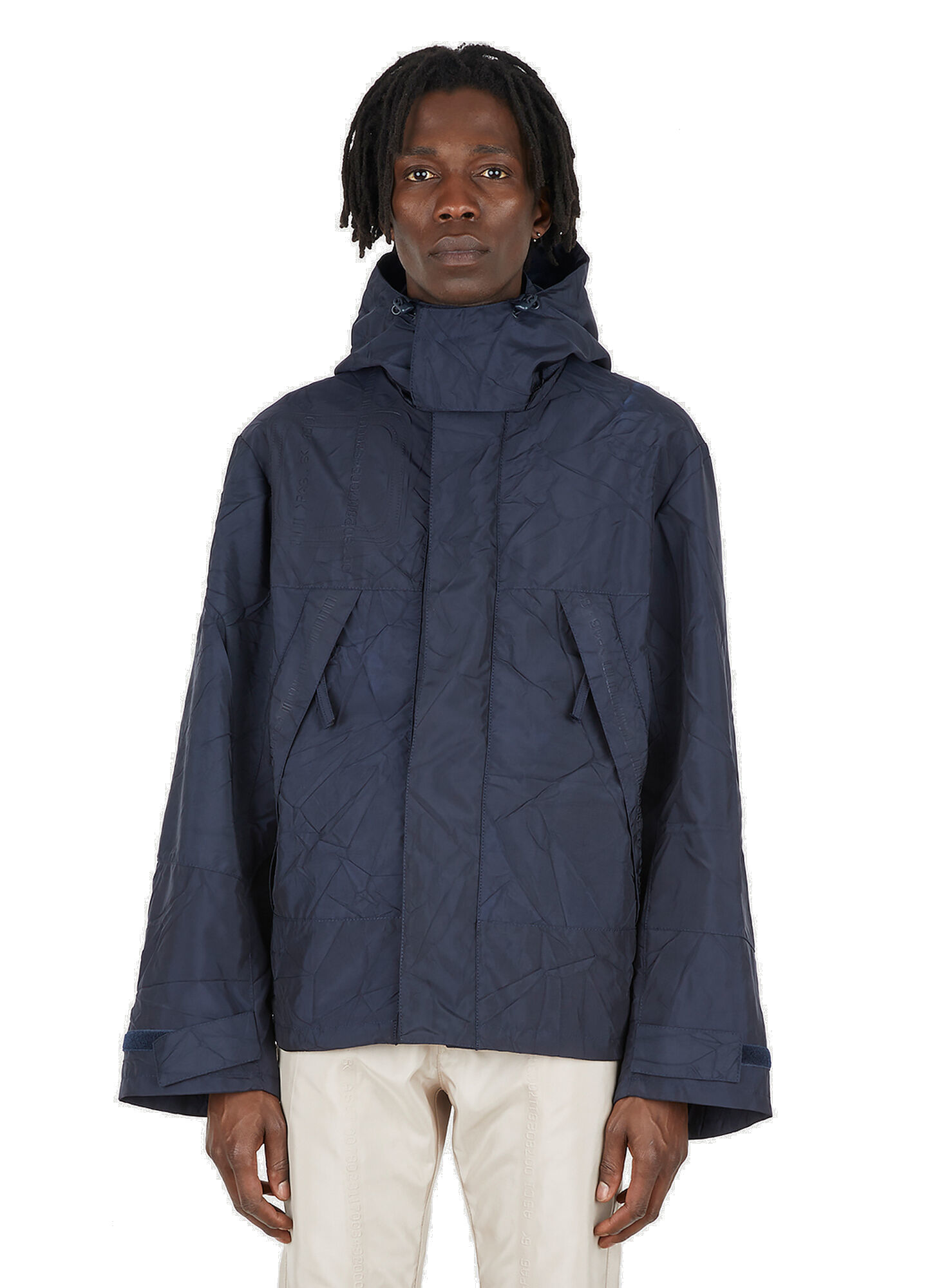 Photo: Readymade Airbag Hooded Jacket in Blue
