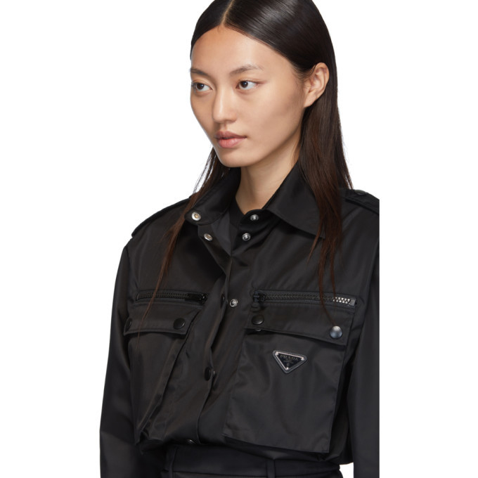 prada military shirt