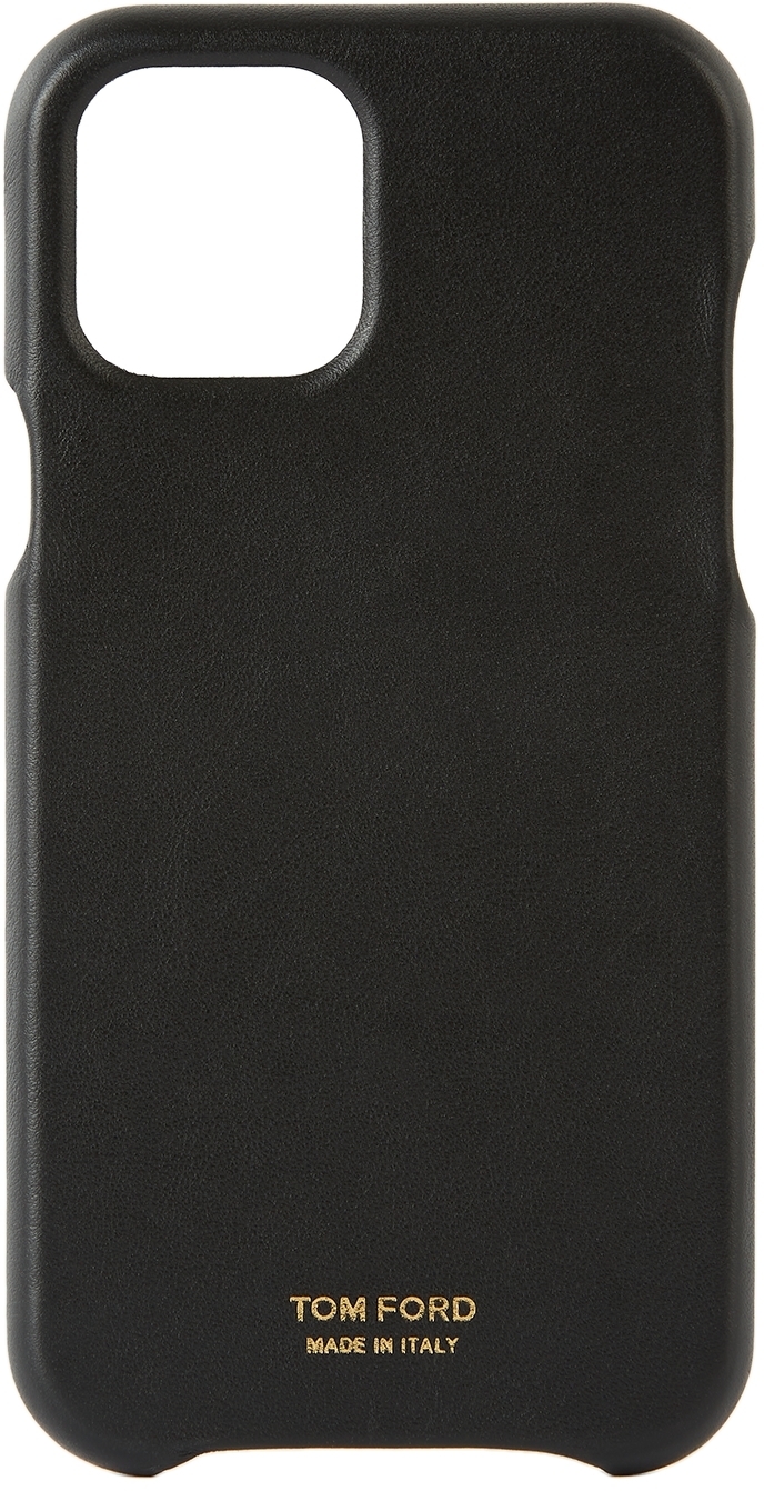 TOM FORD Black Logo iPhone 12 Pro Case TOM FORD