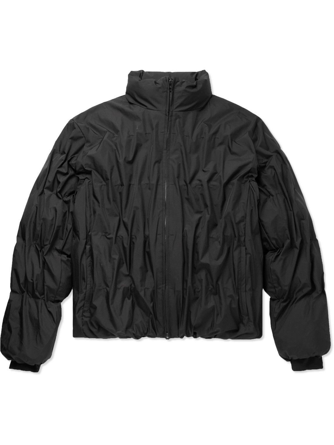 POST ARCHIVE FACTION - 4.0 Right Pleated Nylon-Ripstop Down Jacket