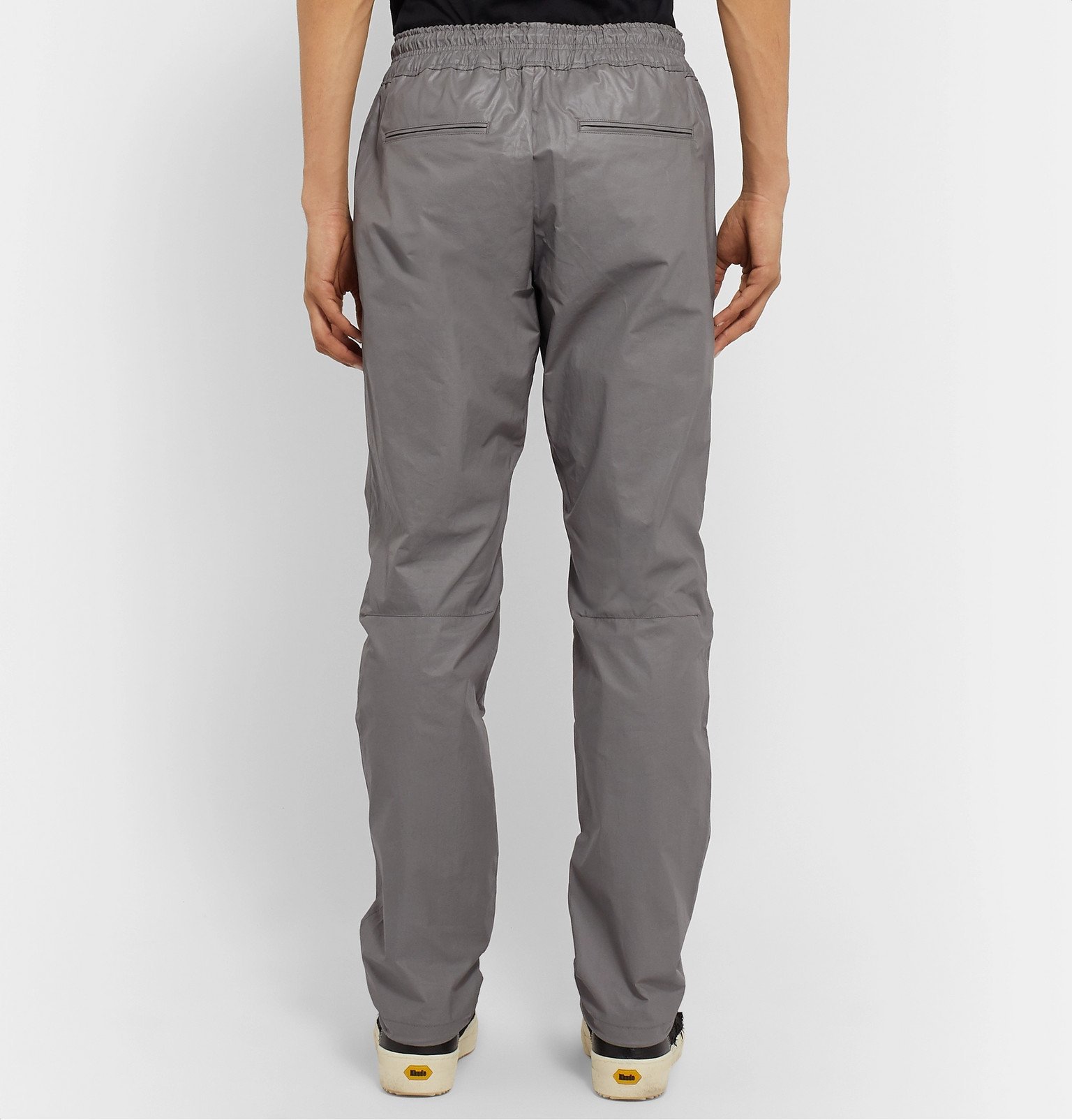 Tomba Slim-Fit Waxed-Cotton Drawstring 