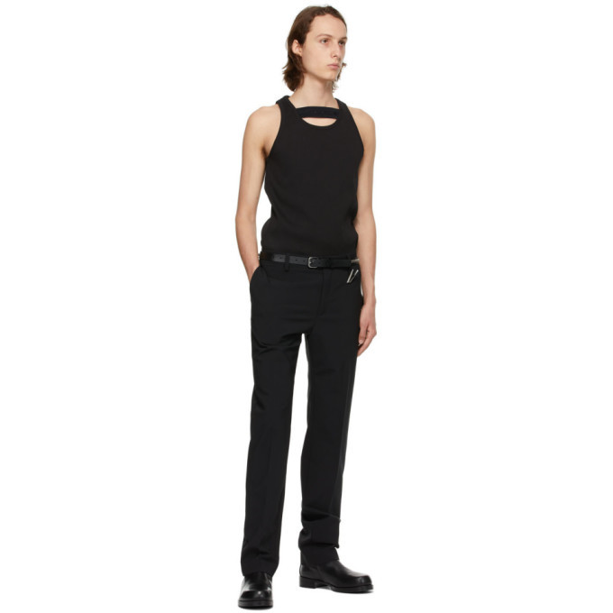 1017 ALYX 9SM Black Ribbed Tank Top 1017 ALYX 9SM