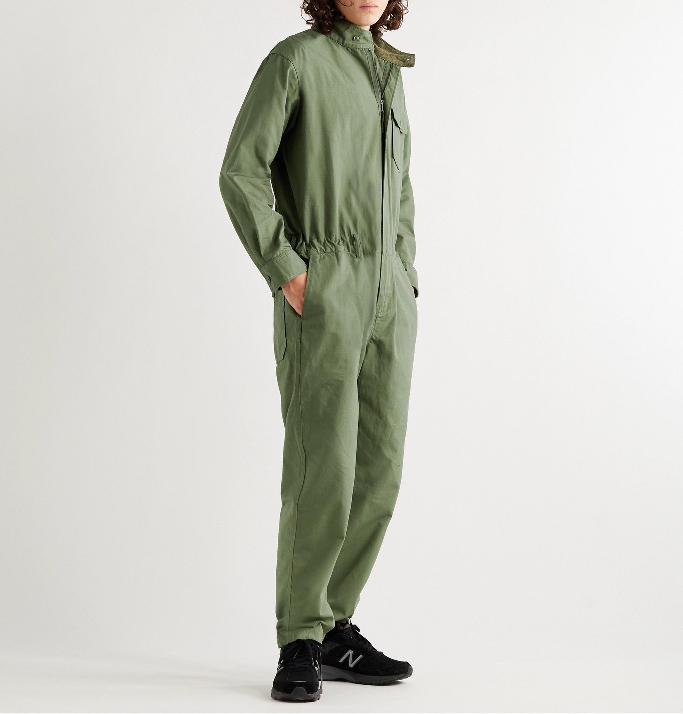 Engineered Garments - Cotton-Ripstop Jumpsuit - Green Engineered Garments