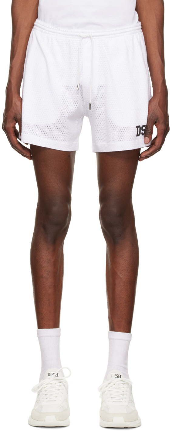 Dsquared2 White Cotton Shorts Dsquared2