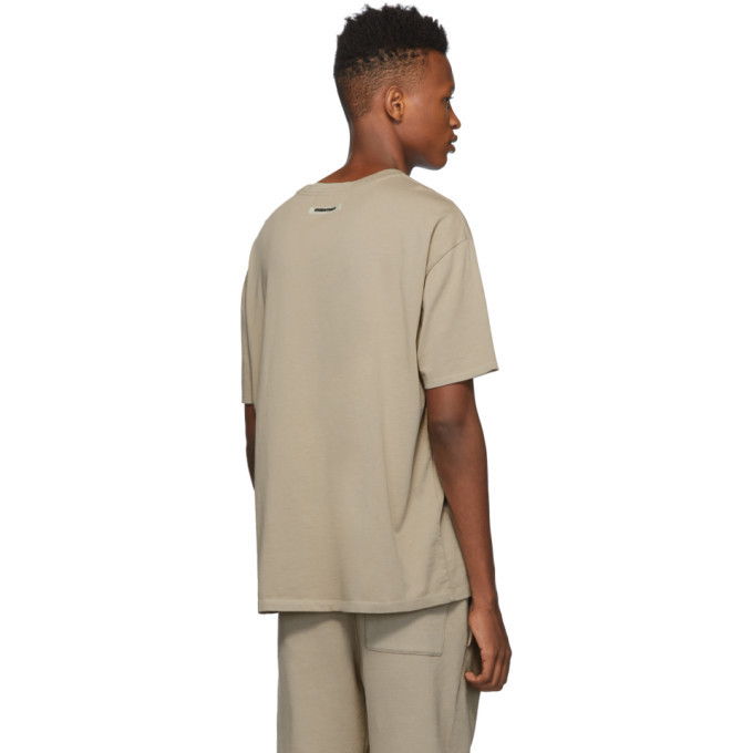 essentials t shirt taupe
