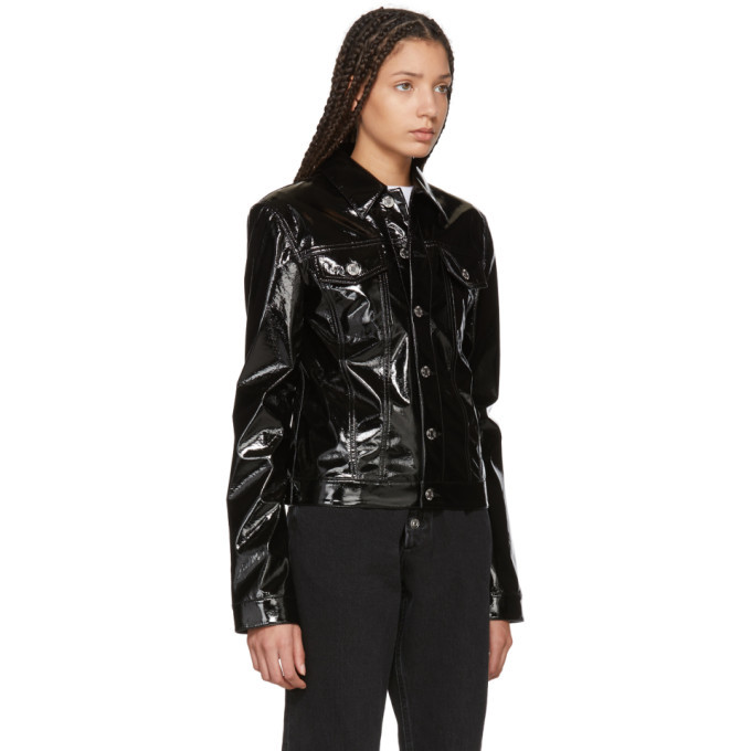 helmut lang vinyl jacket