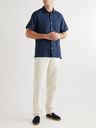 Oliver Spencer - Linen Shirt - Blue
