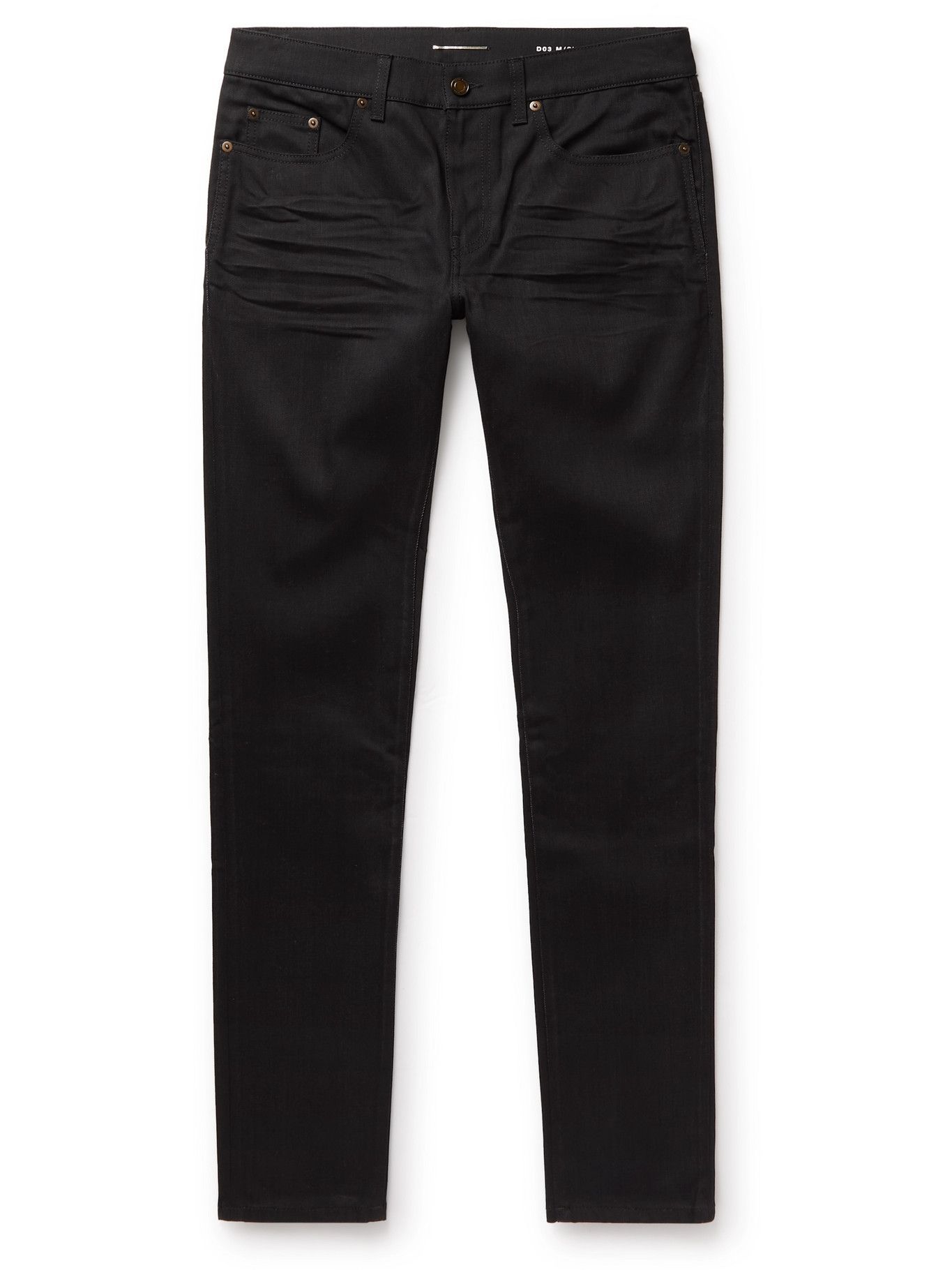 men's saint laurent skinny fit jeans