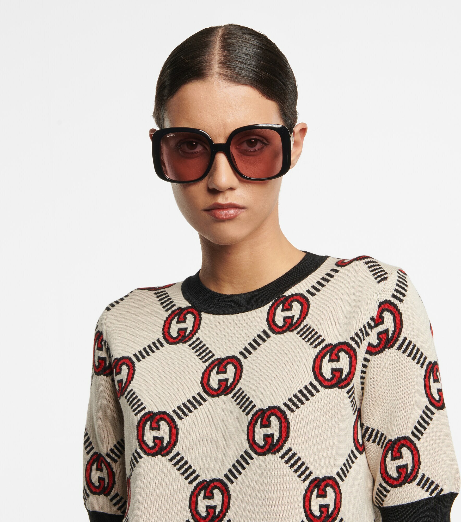 Gucci Logodetailed square sunglasses Gucci
