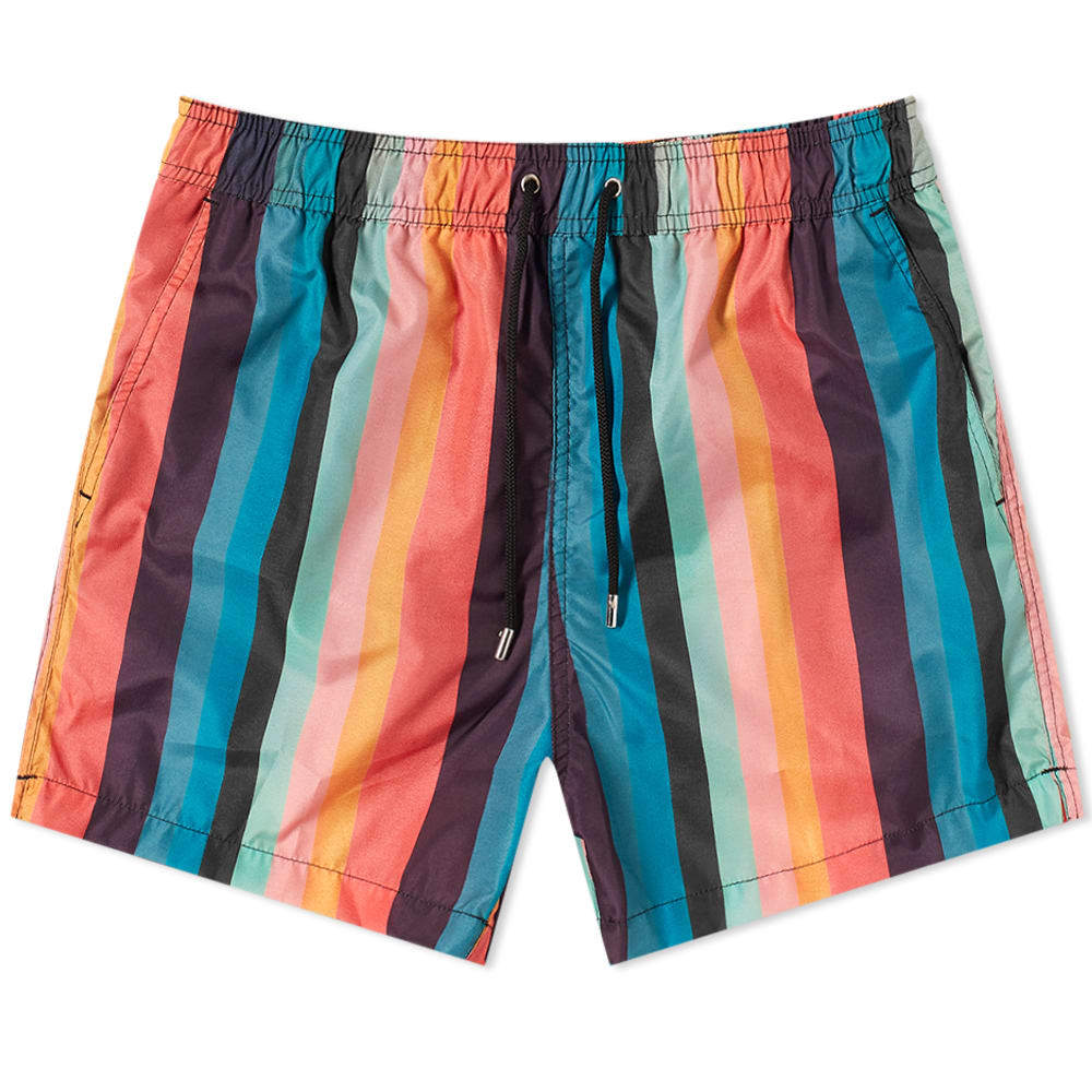 paul smith classic stripe swim shorts