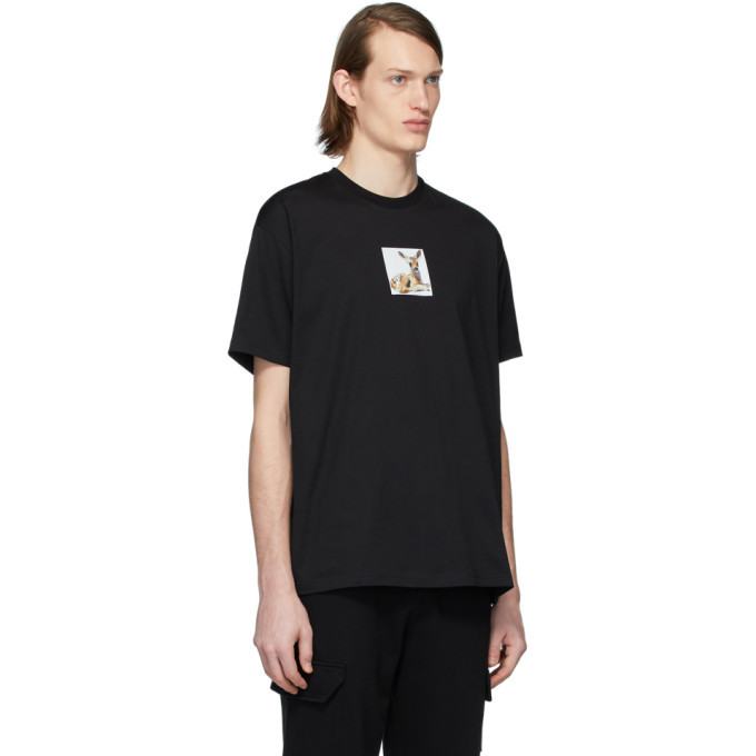 Burberry Black Deer T-Shirt Burberry