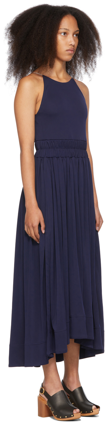 3.1 Phillip Lim Navy Shirred Waist Dress 3.1 Phillip Lim