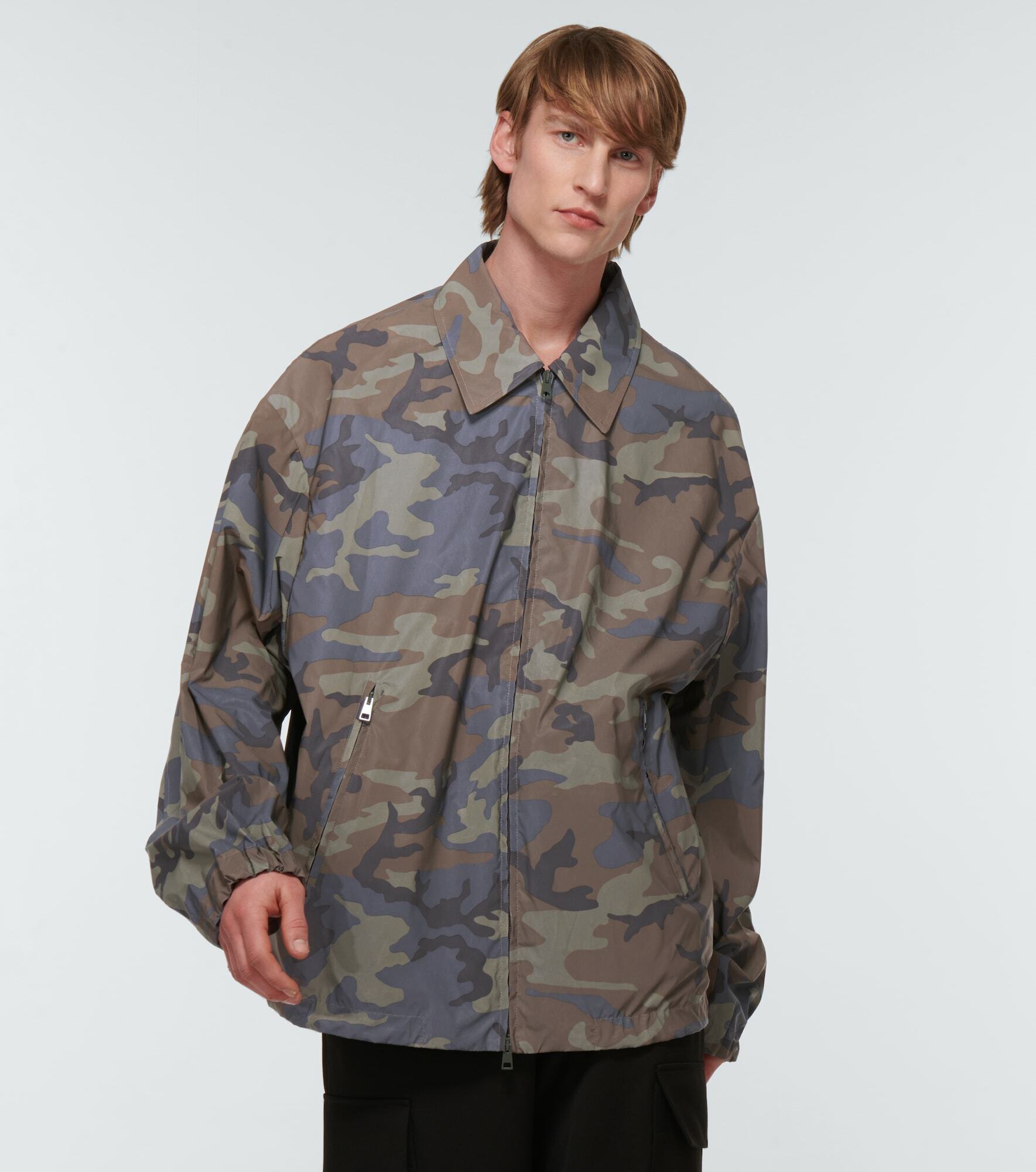 Dries Van Noten - Camo print jacket Dries Van Noten