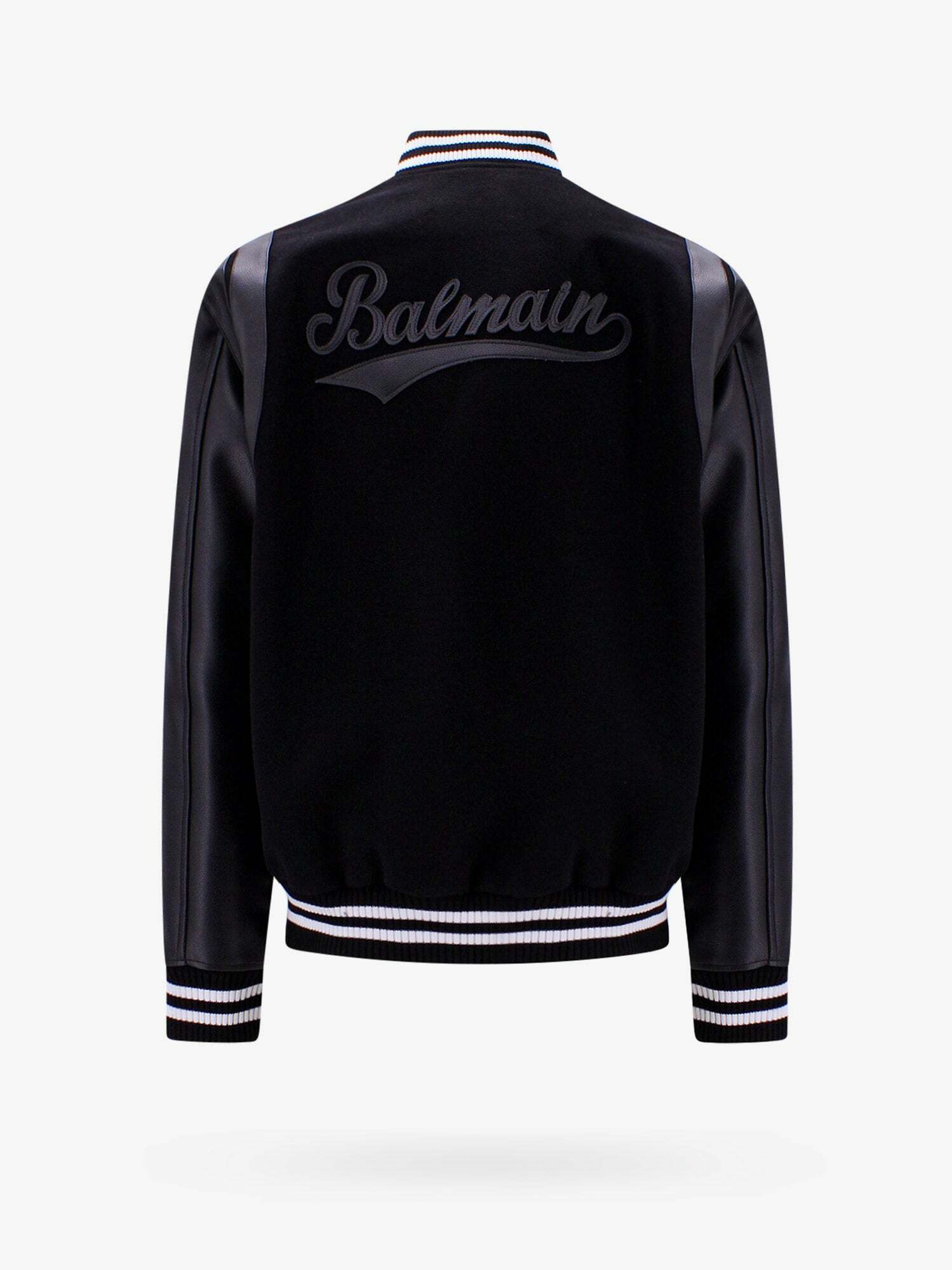 Balmain Jacket Black Mens Balmain