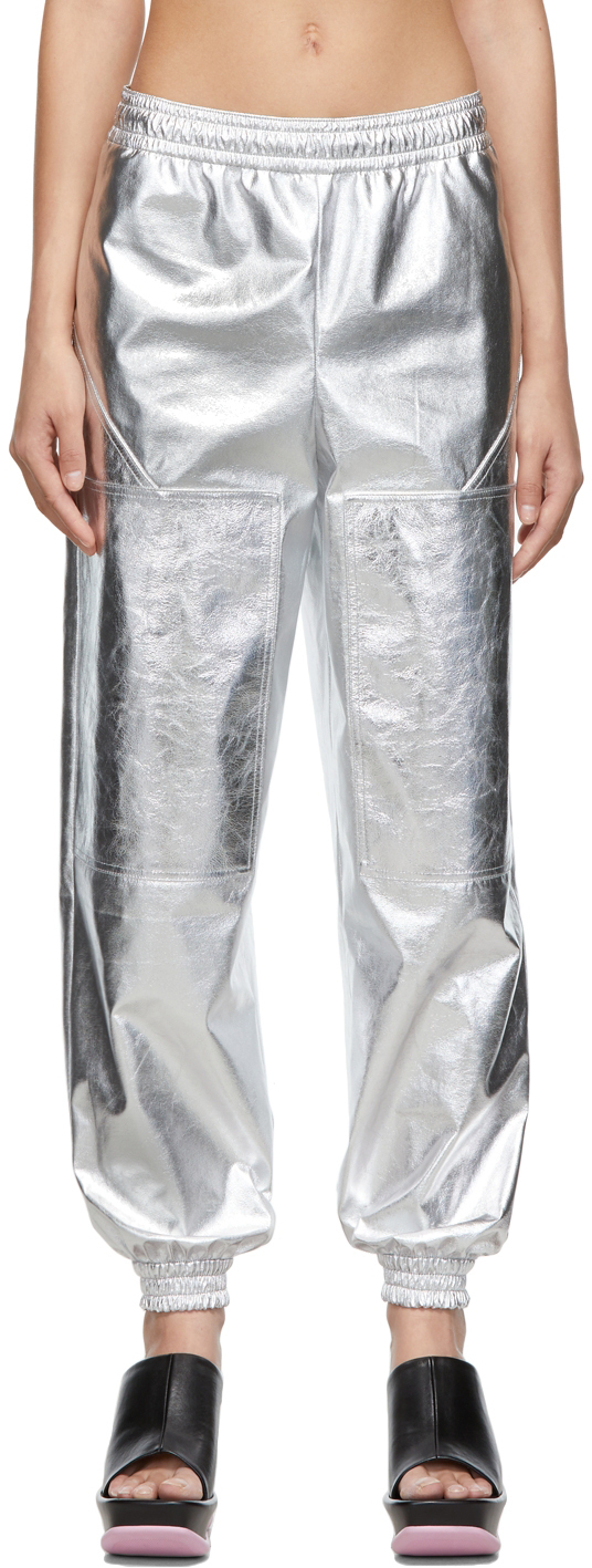 Shiny Taffeta Trousers main image 1