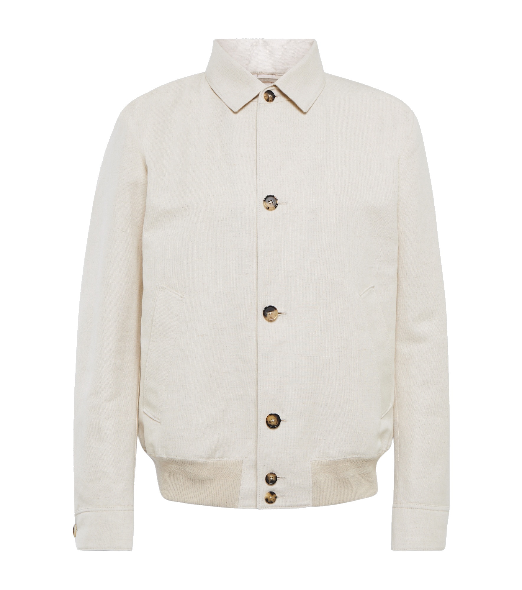 Loro Piana - Cotton and linen blouson jacket Loro Piana