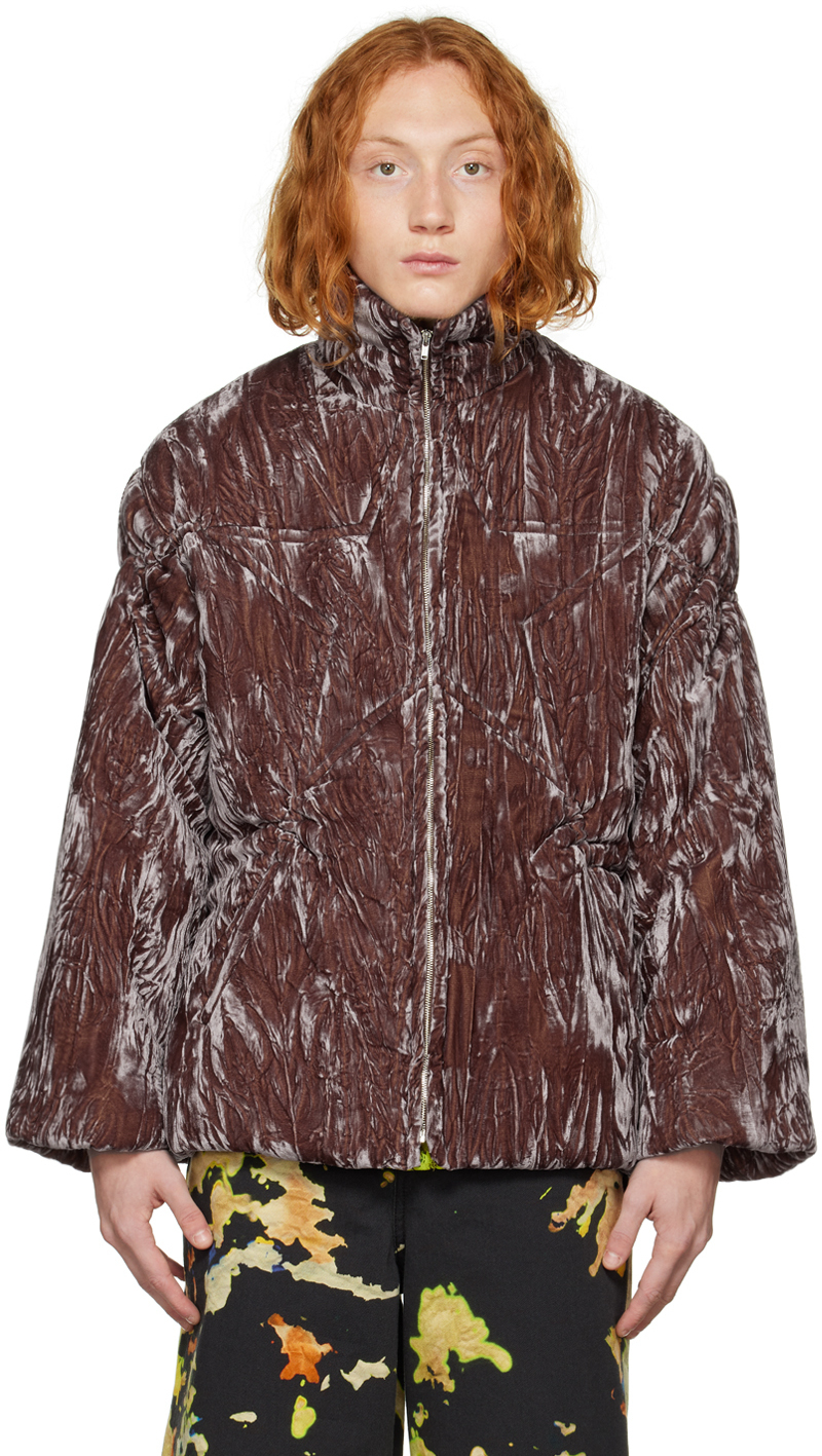 Collina Strada Brown Star Jacket Collina Strada