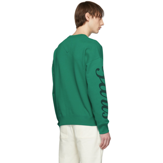 Kenzo Green Jumping Tiger Sweatshirt Kenzo