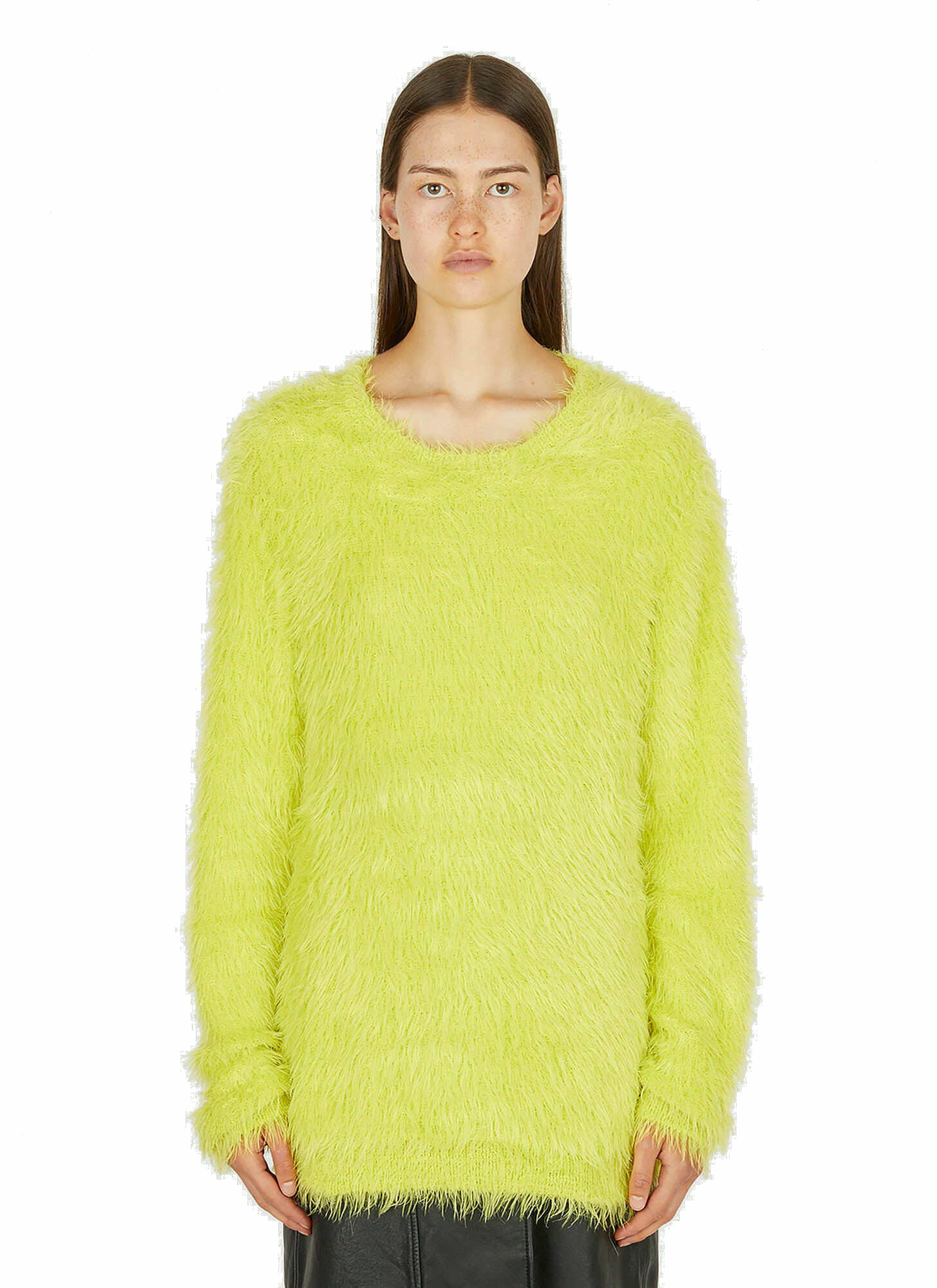 Photo: Fluffy Sweater in Yellow