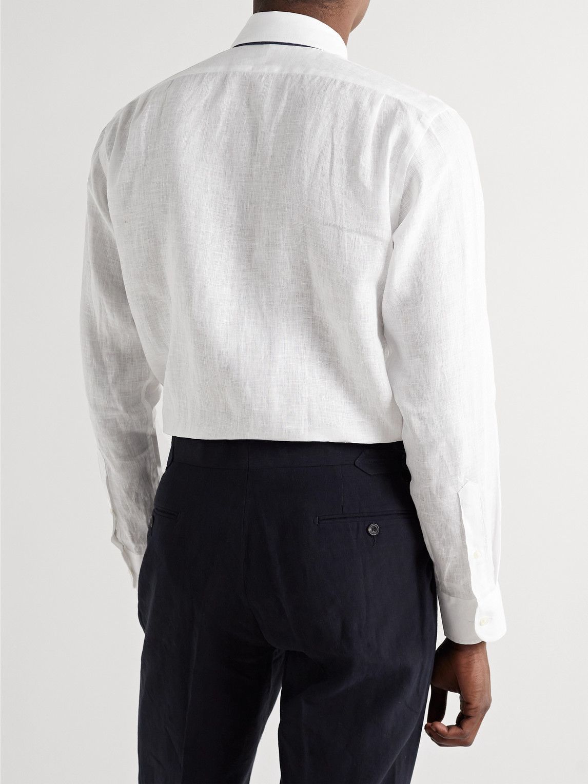 Favourbrook - Linen Shirt - White Favourbrook