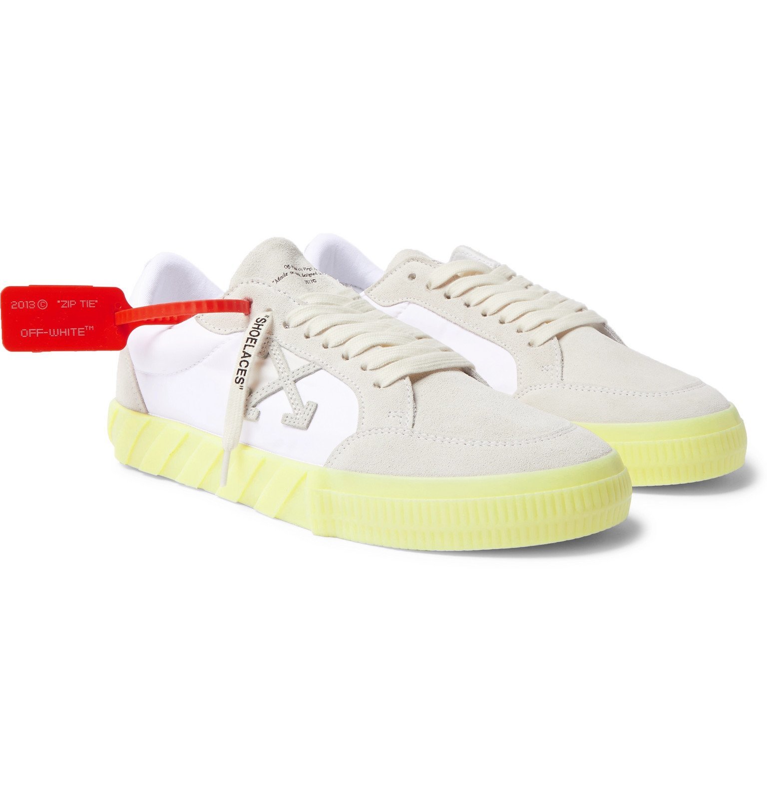 off white suede sneakers