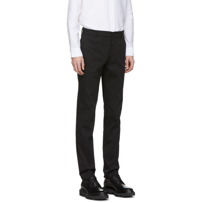 Givenchy Black Tape Chino Trousers Givenchy