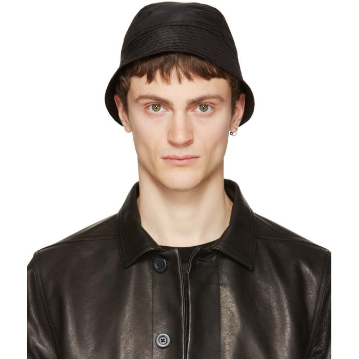 Rick Owens Black Giligan Hat Rick Owens