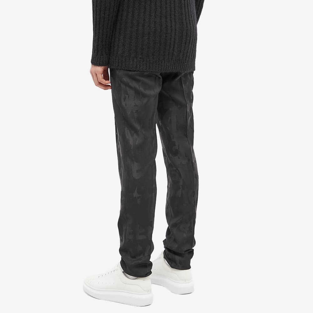 Alexander McQueen Men's Eyelets Pants in Black Alexander McQueen