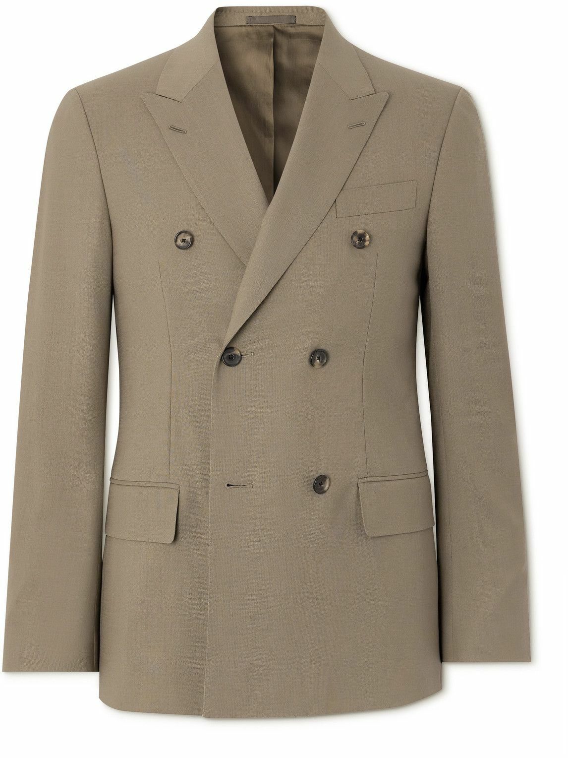 Red Caruso Wool Single Breasted Suit 10R main image 1