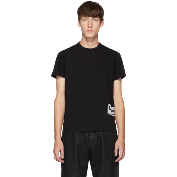 Rick Owens Black Logo T-Shirt Rick Owens