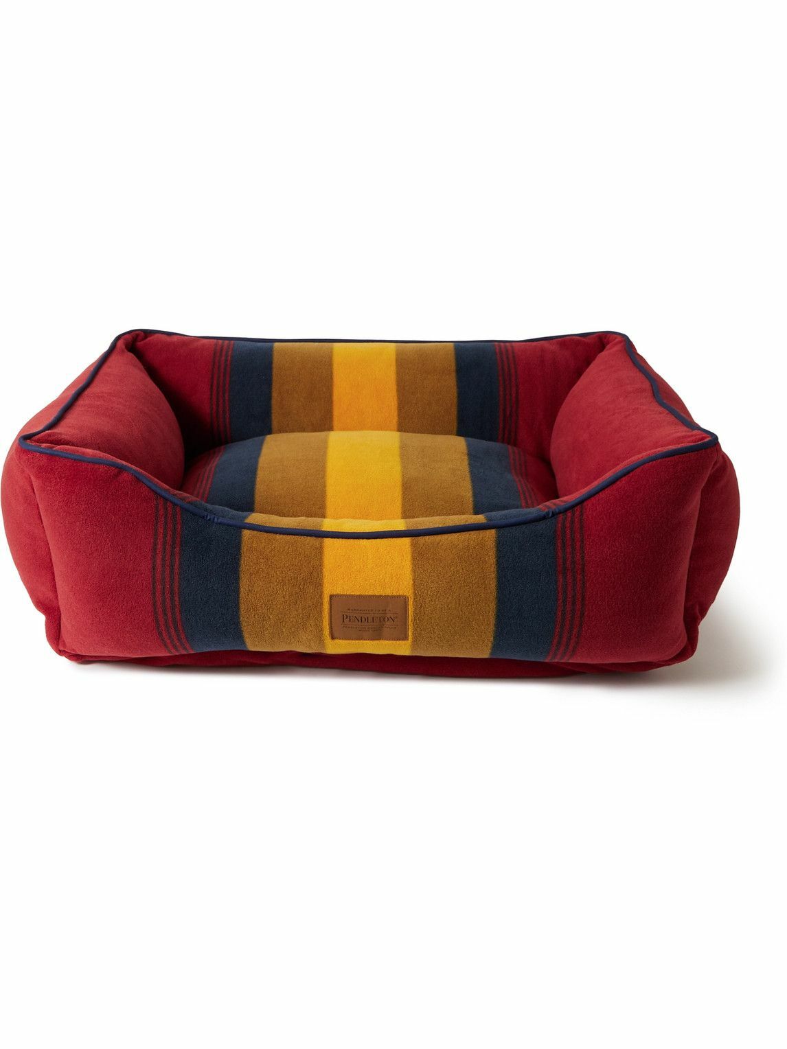 Pendleton Kuddler Medium Striped Fleece Dog Bed Pendleton
