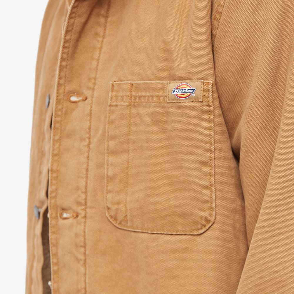 Dickies Men's Duck Canvas Chore Coat in Stonewashed Brown Duck Dickies ...