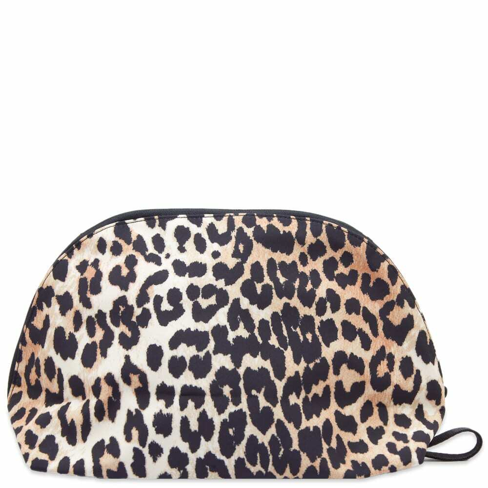 GANNI Women's Vanity Bag in Leopard GANNI