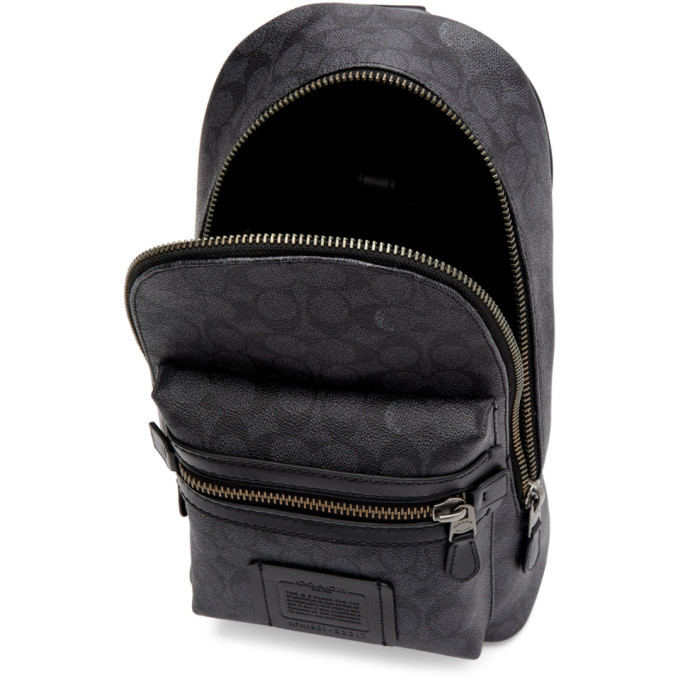 coach single strap backpack