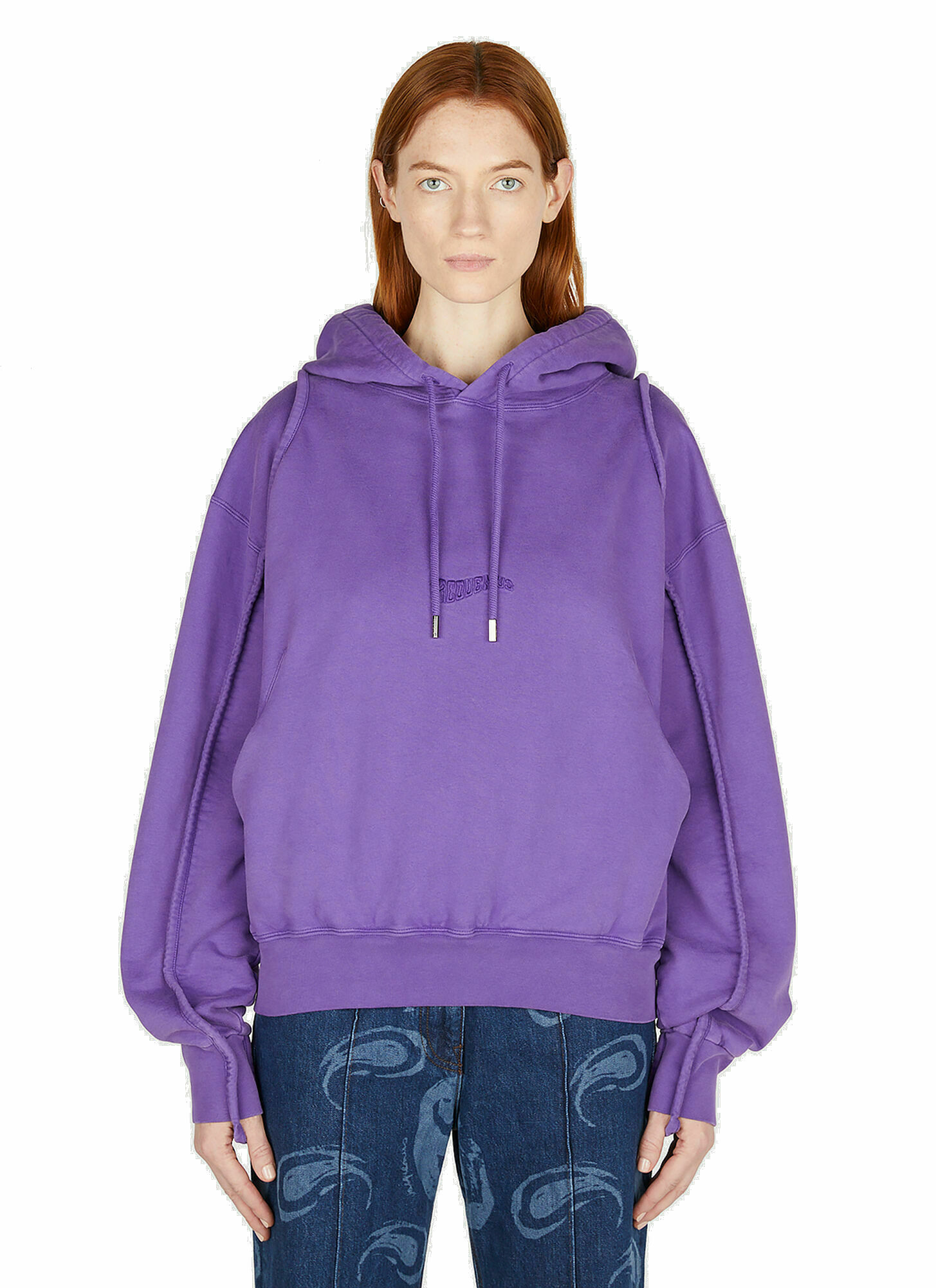 Jacquemus - Camargue Hooded Sweatshirt in Purple Jacquemus