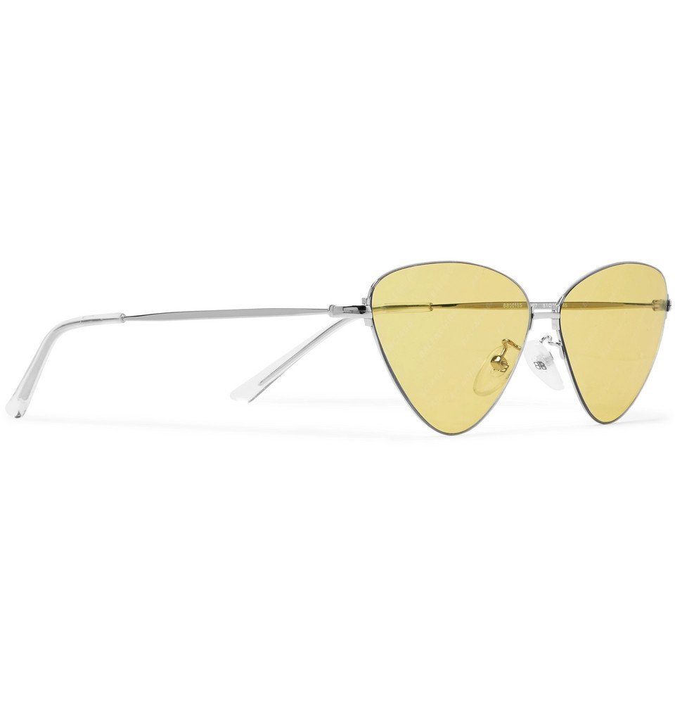 balenciaga triangle sunglasses