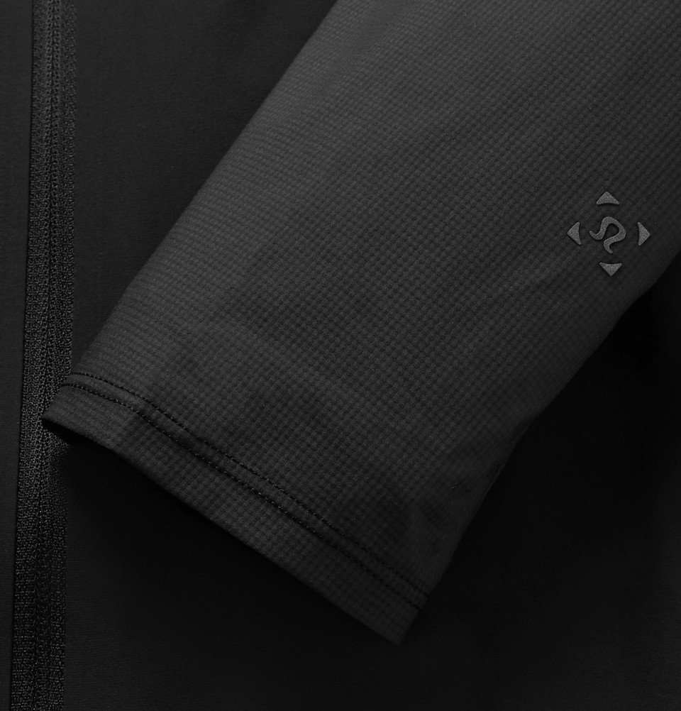 Lululemon Active ReflectiveTrimmed Glyde Hooded Jacket Black Lululemon