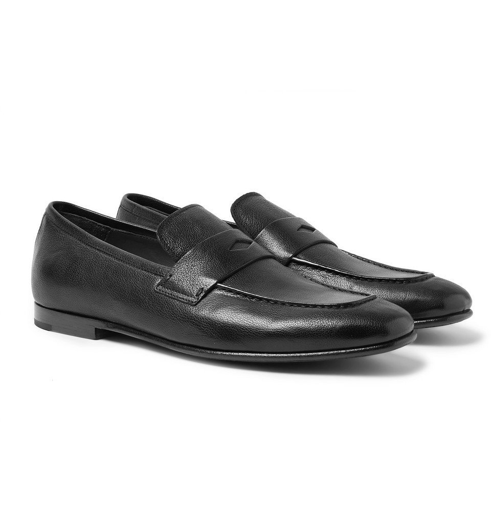 Dunhill - Chiltern Leather Loafers - Men - Black Dunhill