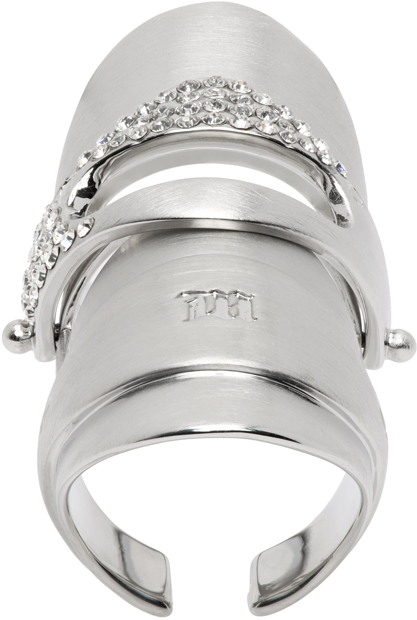 MISBHV Silver Armor Ring MISBHV