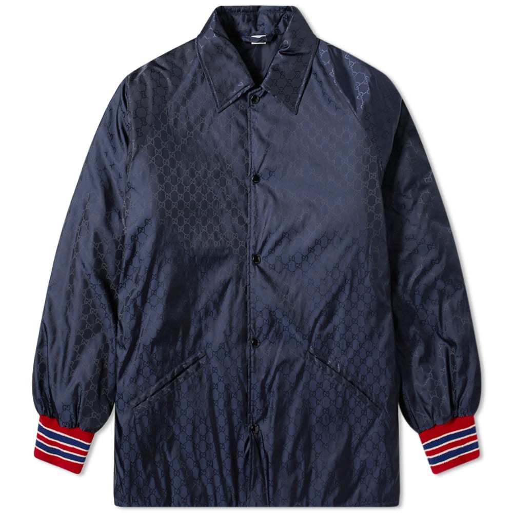 Gucci GG Jacquard Coach Jacket Gucci
