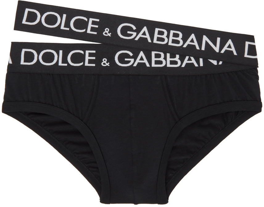 Dolce & Gabbana Black Brando Briefs Dolce & Gabbana