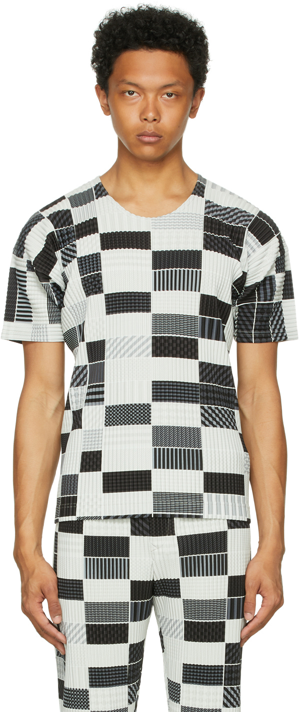 House T-Shirt Homme Plisse Issey Miyake