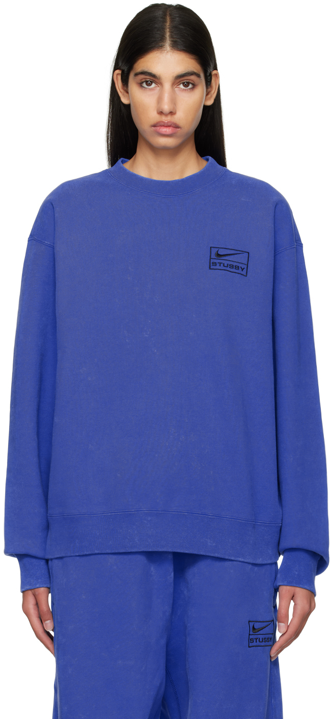 Stüssy Navy Nike Edition Sweatshirt Stussy
