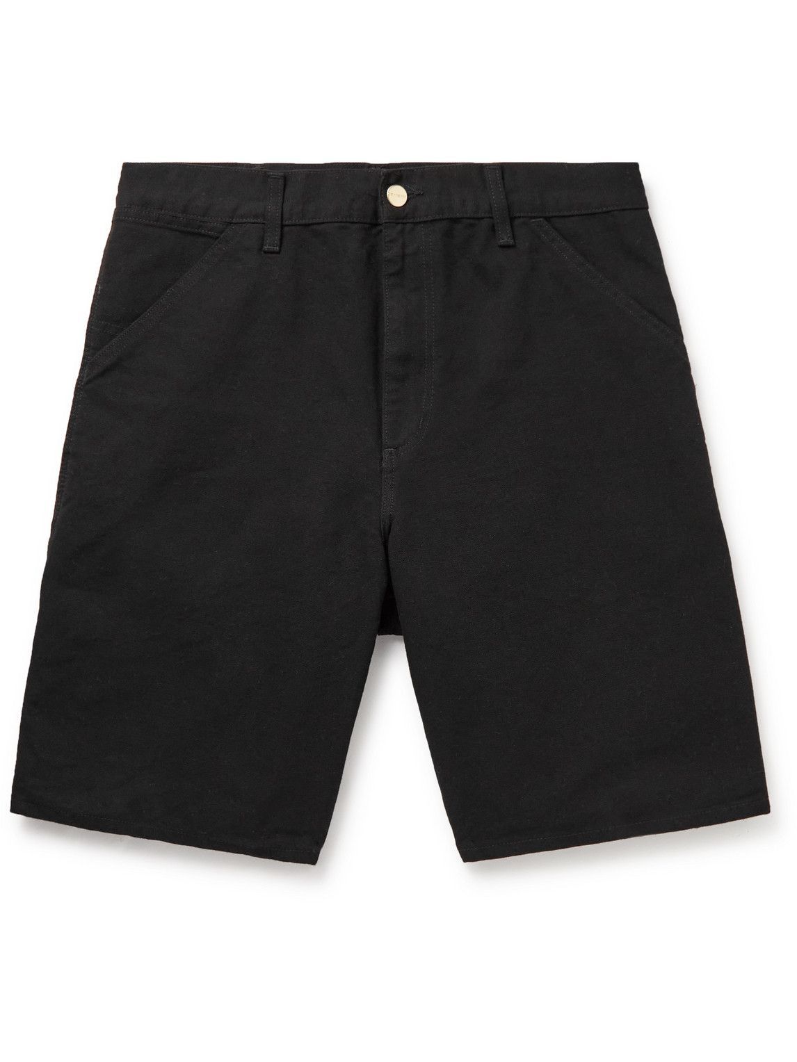 Carhartt WIP - Single Knee Straight-Leg Organic Cotton-Canvas Shorts ...