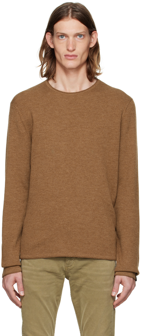 rag & bone Brown Collin Sweater Rag and Bone