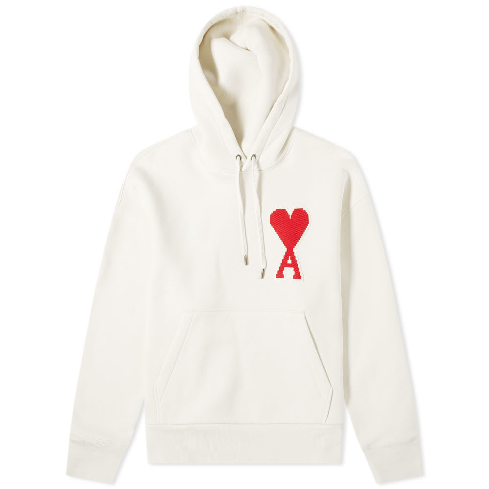 AMI Large Heart Patch Hoody AMI