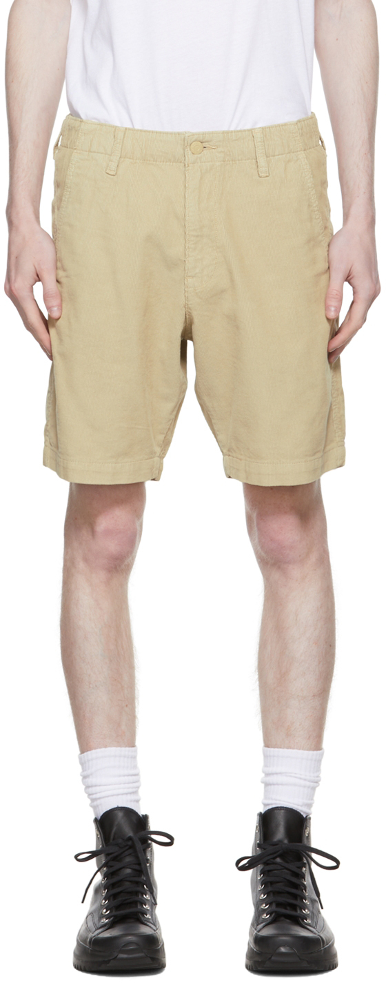 Photo: Levi's Beige Cotton Shorts