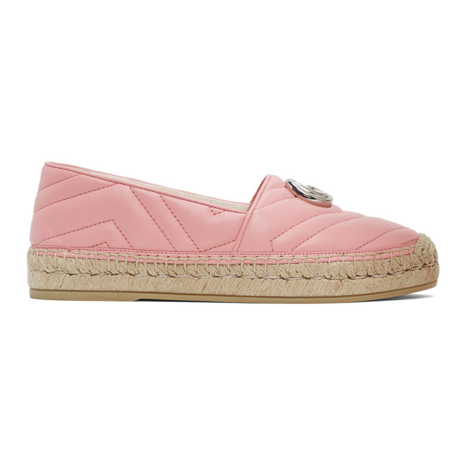 gucci pink espadrilles