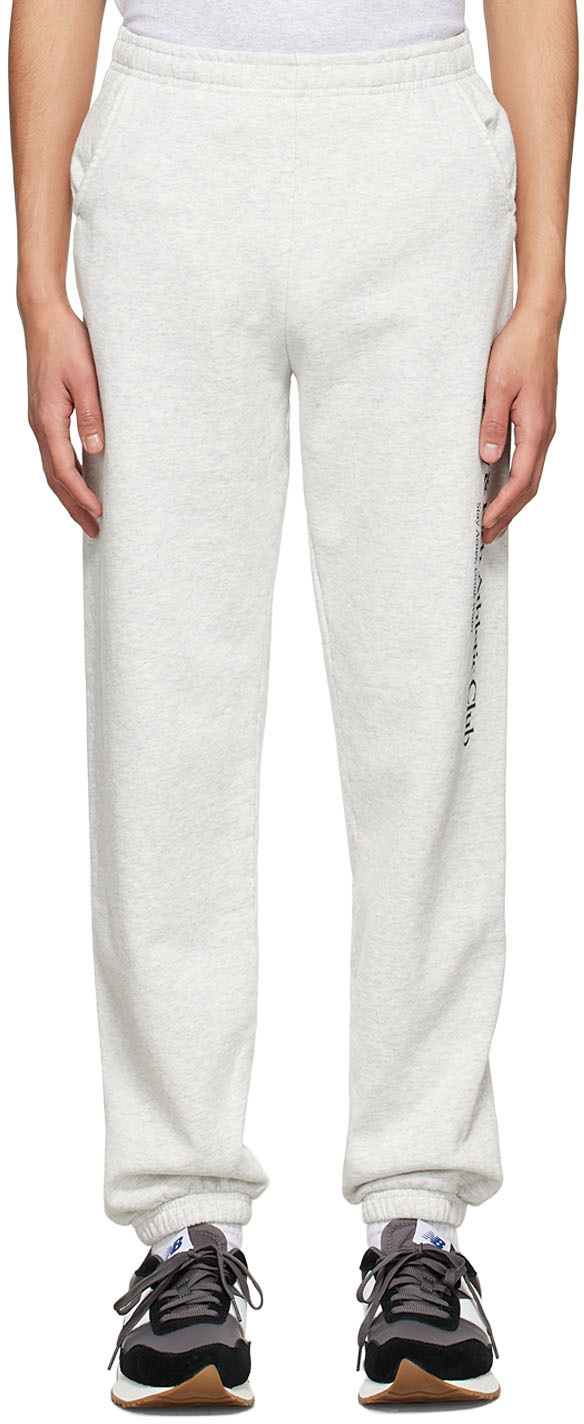 Rich Grey Cotton Lounge Pants Sporty \u0026 