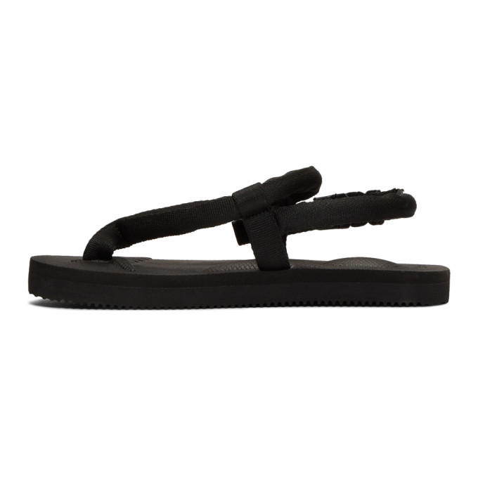 Suicoke Black KAT-2 Sandals Suicoke